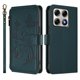 thumbnail image 2 of Funda Cartera Mariposa para [Motorola Edge 70 Pro] con Soporte y Cremallera Verde oscuro, 2 of 6