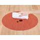 thumbnail image 3 of REGALWOVEN Juego de 6 Manteles Ovalados para Decoración de Mesa de Comedor de Cocina Manteles Limpiables Naranja 18*12.5 Pulgadas, 3 of 7