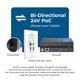 thumbnail image 2 of Extensor de placa de pared USB 3.2 OREI HDBaseT 100 m LAN, 2 of 9