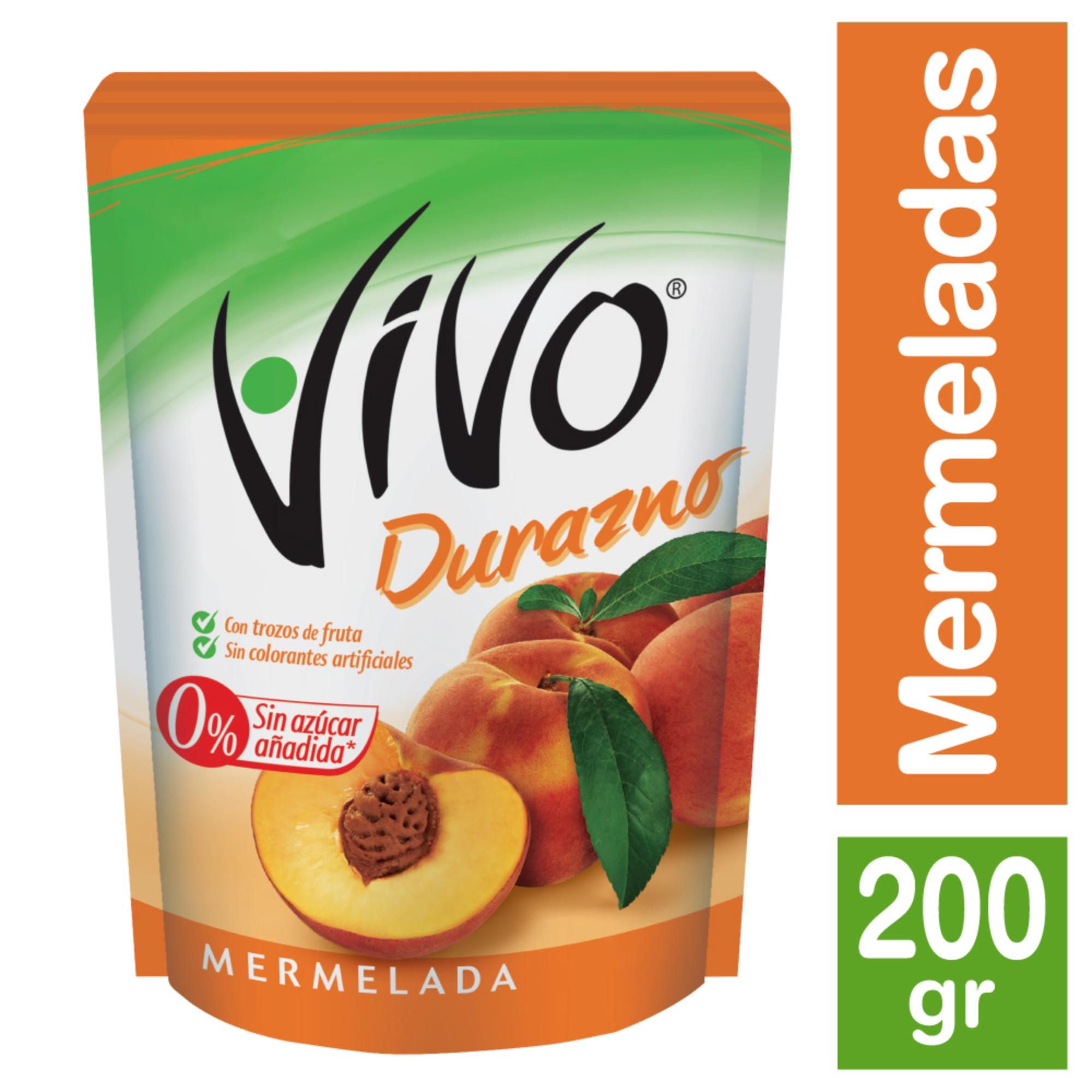 Mermelada Durazno 200 g Vivo