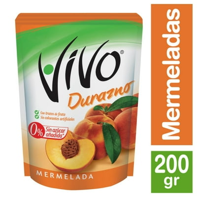 Mermelada Durazno 200 G Vivo