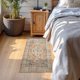 thumbnail image 3 of Alfombra Oriental Lahome 61x91 cm Lavable para Entrada, 3 of 7