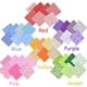 thumbnail image 4 of Cuadrados de tela con retazos HDST-HOME, 25 x 25 cm, 42 unidades, multicolor, 4 of 7