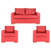 Muebles América - Living Franco 211 Rojo