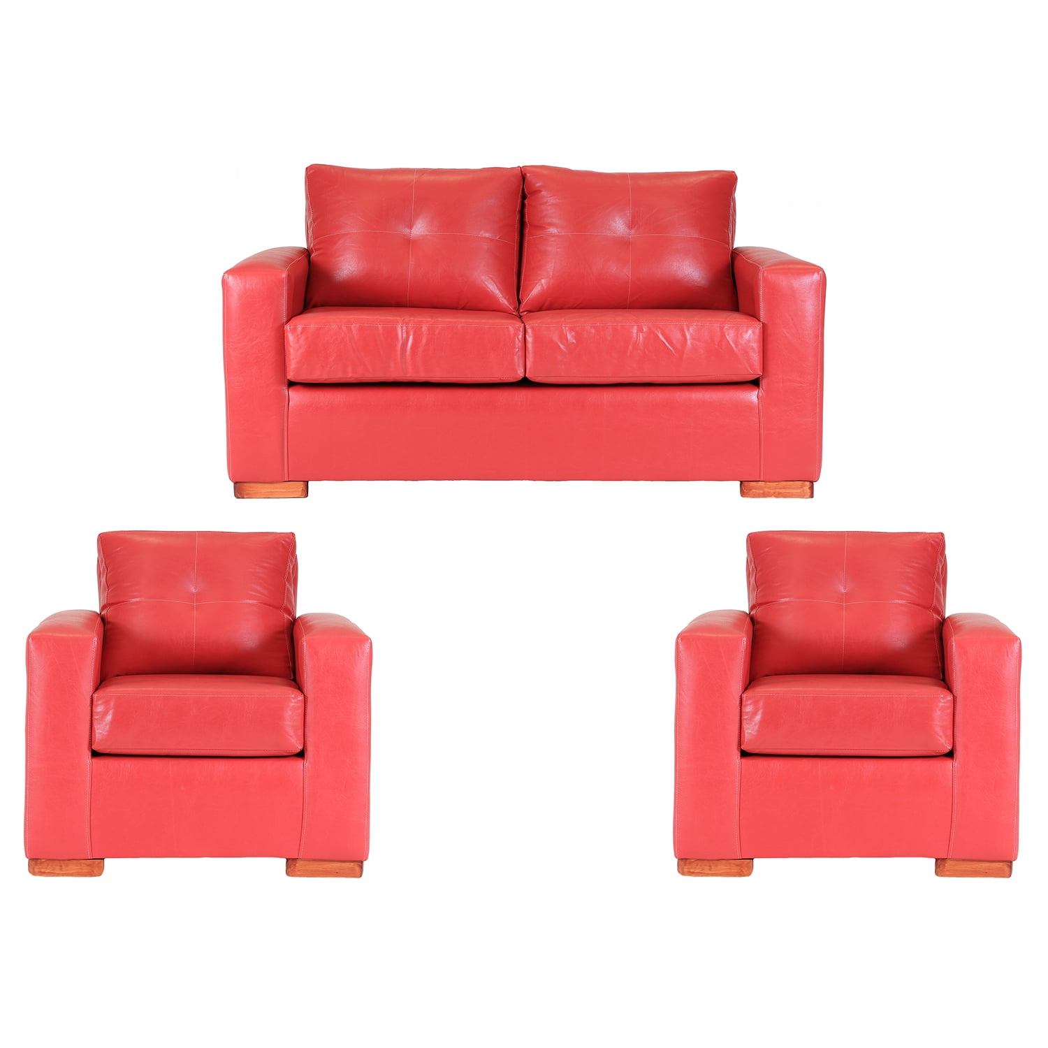 Muebles América - Living Franco 211 Rojo