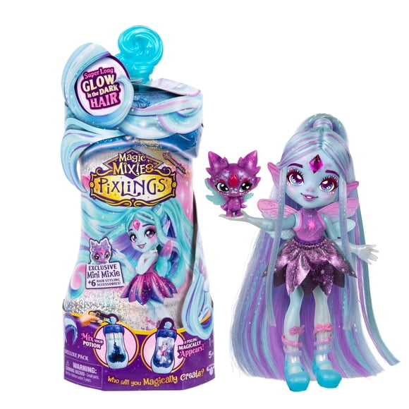 Magic Mixies Pixlings Deluxe Pack Flyt La Libélula Shimmer Reveal