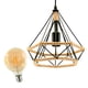 thumbnail image 1 of Lampara Rustica Vintage Colgante Cuerda + Ampolleta 6w, 1 of 4