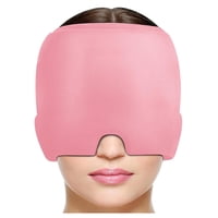 Genérico - Gorro De Gel Alivio De Migraña Terapia De Frío Color Rosa