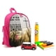 thumbnail image 3 of Cristiano Mochila Escolar para Niños y Niñas, Mochila Infantil Ligera de Alta Calidad, Grande y Duradera ROSA, 3 of 6