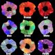 thumbnail image 1 of Glow in the Dark Ponytail Holders: Women's LED Luminous Scrunchies Hair Ties for Parties & Everyday Wear, 1 of 4