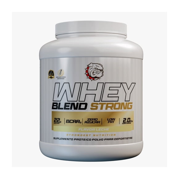 Proteina Whey Blend Strongest 2kg Leche