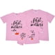thumbnail image 1 of Conjuntos familiares a juego para mamá y yo, camisetas con letras mini para mamá y papá, camisetas para el día de la madre, mono de bebé para madre y padre, conjunto de ropa para sesión de fotos famil, 1 of 4