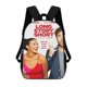 thumbnail image 1 of Larga Historia Corta-theme Backpack, Campus style schoolbag Bookbag with Adjustable Shoulder Straps And Large Zip Compartment, Unisex Travel Bags., 1 of 6