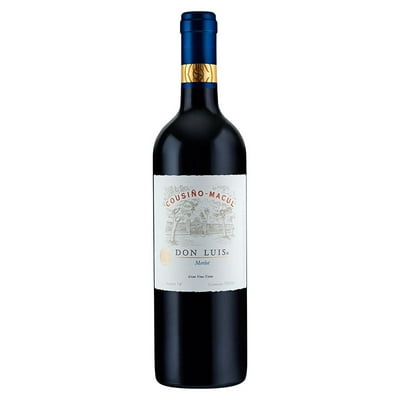 Vino Tinto Merlot Don Luis Botella