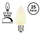 thumbnail image 2 of Bombillas Novelty Lights C7 de cerámica, 5 W, 120 V, paquete de 25, 2 of 7