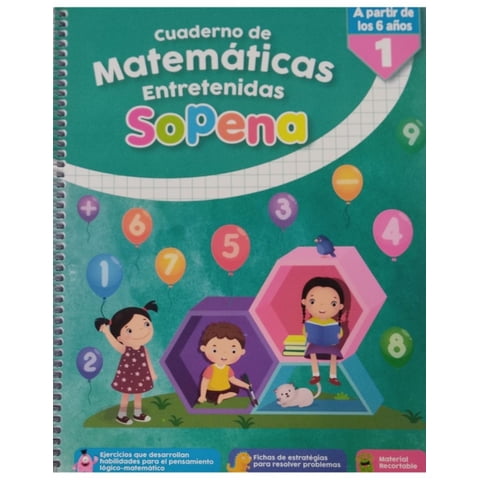 Sopena - Cuaderno De Matematicas Entretenidas 1