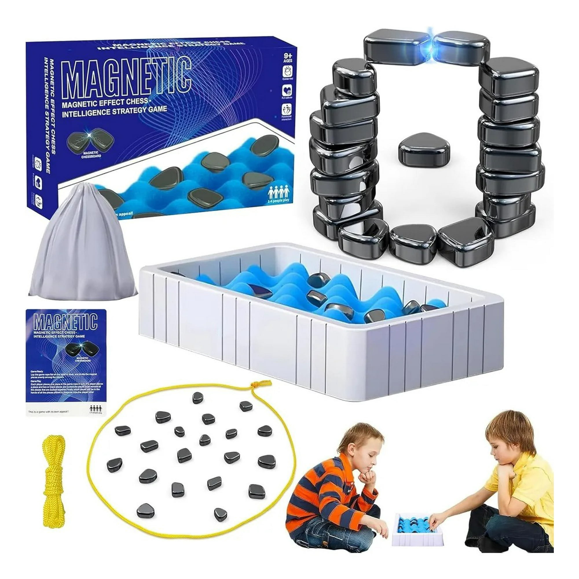 Genérica - Juego De Estrategia Magnético Con Imán Multijugador De Mesa