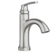 thumbnail image 1 of Grifo de baño Moen Wellton de una sola manija en níquel cepillado, 1 of 9
