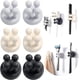 thumbnail image 1 of 6 pcs Silicona Toothpincel Holder Multifunción Hook Razo Hooks Adhesive Pared Mounted Waterprode Autoadhesivo Toothpincel Holders Hanging Towel Key Plug Cable Kitchen, Bathroom, Dom Room, 1 of 7