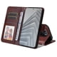 thumbnail image 2 of Funda Billetera para Xiaomi Redmi Note 14 4G con Porta Tarjetas y Soporte Ajustable Marrón, 2 of 5
