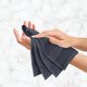 thumbnail image 5 of BOUTIQUO Juego de 6 Toallas de Mano Ultra Suave de Algodón 41×61 cm, ideal para baño, cocina, gimnasio, spa y limpieza general, compacto y ligero, toallas multiuso - multicolor, 5 of 7