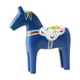thumbnail image 5 of Adorno De Caballo De Dala De Madera, Pintura A Color Para Coleccionar, Decoración Del Hogar, Recuerdo Azul, 5 of 5