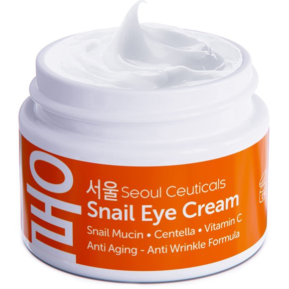 Crema para ojos SeoulCeuticals Korean Snail Mucin 30 ml 97,5% filtrada