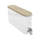 thumbnail image 1 of Cubo Dispensador De Bebidas Hervidor Frío Transparente Fácil De Limpiar A Prueba De Fugas Con Grifo Blanco, 1 of 3