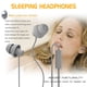 thumbnail image 2 of Auriculares para dormir MAXROCK Total Soft Silicon con micrófono, color gris, 2 of 7