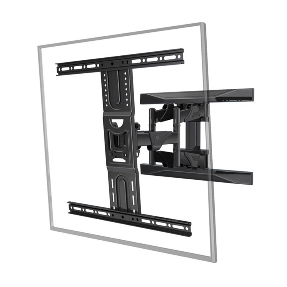 Novystor - Soporte Tv Full Motion 40–80" Acero Reforzado Giro 180°