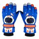 thumbnail image 4 of Niños Esquí Guantes De Invierno A Prueba De Viento Impermeable Snowboard Deportes Guantes Térmicos Azul L, 4 of 5