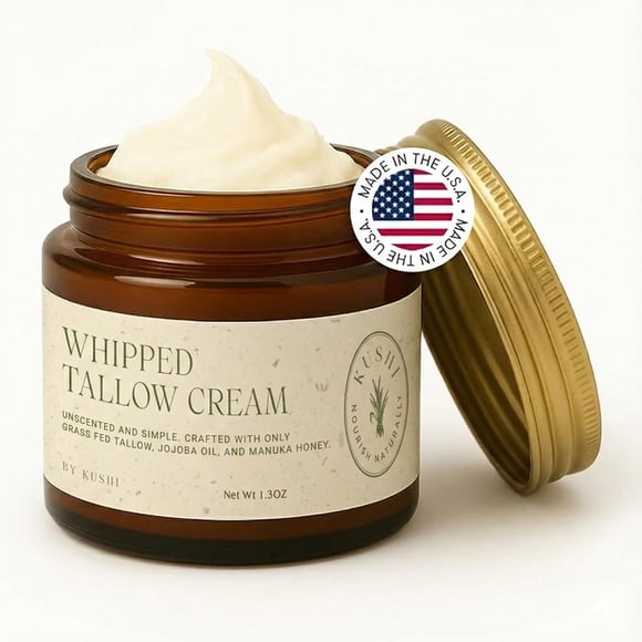 Crema Hidratante de Sebo Batido KUSHI 37 ml Sin Fragancia