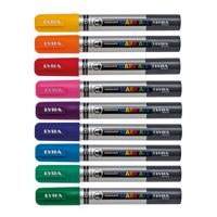 Set 12 Marcadores Acrílicos Graduate Mark All Lyra 2Mm