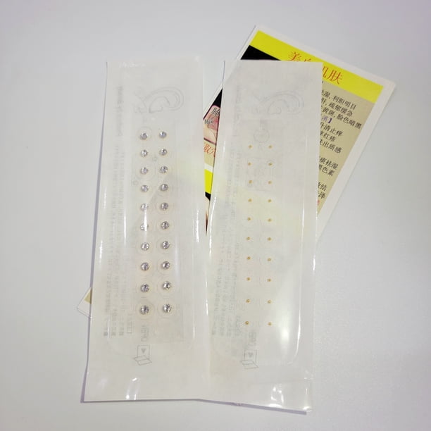 Weight Loss Beauty Health Care New Crystal Ear Acupuncture Point Pressing Magnetic Ear Plaster Auricular Therapy Ear Seeds