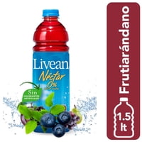 Néctar Sabor Tutti-Arándano Botella 1,5 L Livean