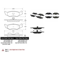 Pqpro - Pastillas Freno Para Auto 500.05120