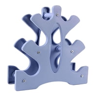 Magideal - Durable Mancuernas Rack 3 Capas Ahorro De Espacio Fitness Ejercicio Mano Peso Almacenamiento Soporte Torre Soporte Mancuernas Soporte De Almacenamiento