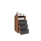 thumbnail image 2 of Cajonera Con Nicho Office Iii Castaño Negro, 2 of 4