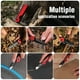 thumbnail image 3 of Cuchillo plegable/navaja multiusos WORKPRO 2 en 1 con 10 hojas, color rojo, 3 of 3
