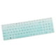 thumbnail image 1 of Funda De Silicona Para Teclado De Portátil HP 15.6'' Laptop Clear Green, 1 of 3