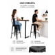 thumbnail image 5 of Silla Tolix Bar Negra Alta Metálica Con Espaldar Desmontable | Diseño Industrial Premium, 5 of 10