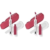 Lápiz Labial Wet N Wild Megalast Lock 'N' Shine La Pink (Paquete De 2)