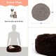 thumbnail image 4 of Cama para perros y gatos Best Friends de Sheri Calming Donut Shag Fur, 4 of 14