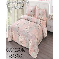 Genérico - Sabana Con Cubrecama 2 Plazas