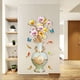 thumbnail image 2 of 1 Sheet Flower Vintage Vase Wall Sticker, Butterfly & Fish Wall Sticker, Creative Wall Art, Home Decor, 2 of 2