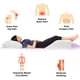 thumbnail image 3 of Ebung Almohada de Memory Foam con Elevación de Patas / Cuña de Espuma de Alta Densidad Elevable con Funda Lavable / 24" (L) x 21" (W) x 8" (H), 3 of 8