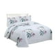 thumbnail image 2 of Cubrecama Quilt Verano King - Blanco Rosas Blancas A125, 2 of 3