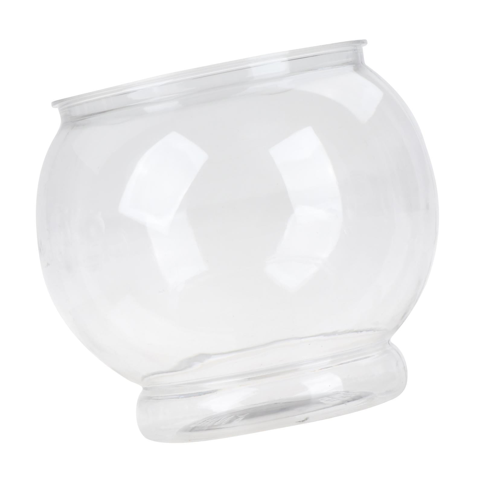 Magideal - Acuario Redondo Pecera Decorativa Tanque De Peces Recipiente De Mascotas Material Pet Transparente Adecuado Para Oficina Hogar Escritorio Sala , 11,5 Cm X 13 Cm 115 Cm X 13 Cm