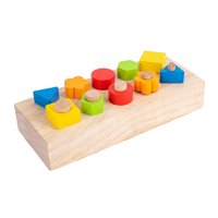 Magideal - Tablero De Tuercas Y Pernos De Para Niños, Juguetes Educativos Para Edades Tempranas Para Niños, Regalos De Cumpleaños Para Niños