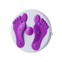 Magideal - Tabla De Abdominales Twister, Ejercicio Abdominal, Masaje Magnético, Uso Doméstico, Entrenador Abdominal Púrpura Sin Cuerda